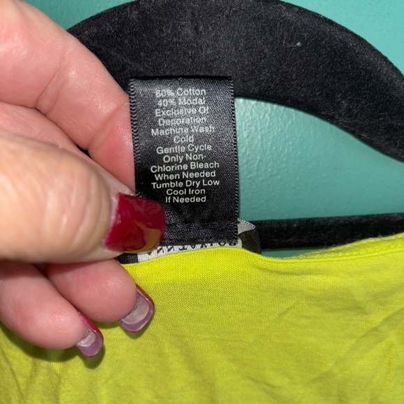 Ann Taylor large bright yellow top - Picture 5 of 6